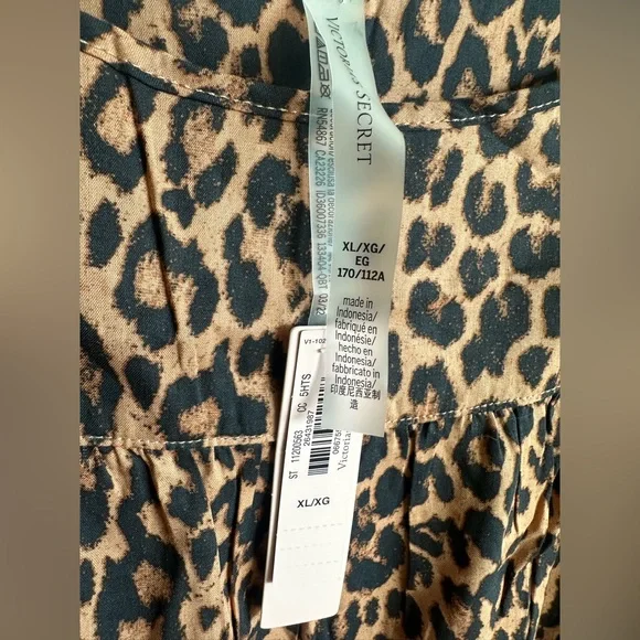 NWT Victoria's Secret Leopard Print Mini Dress - Picture 6 of 7